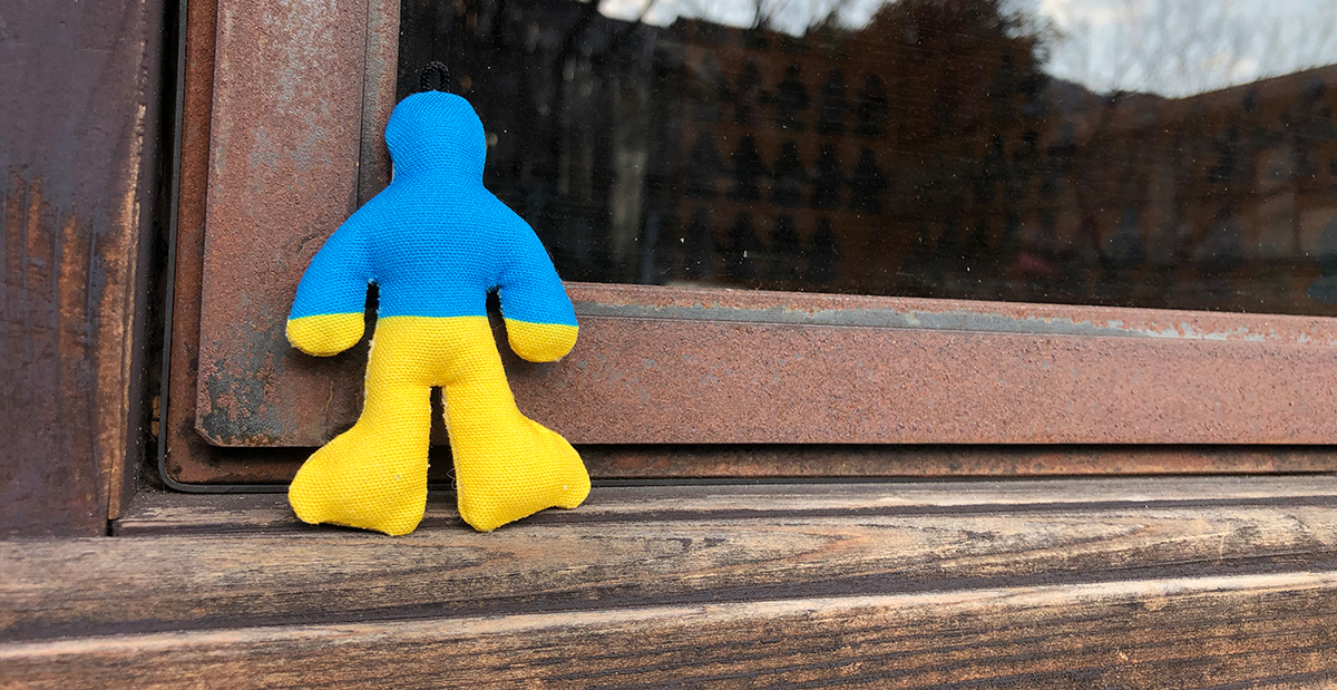 ウクライナ国旗mini